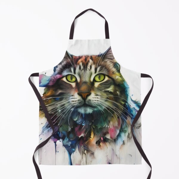 Item preview, Ice Cat Portrait #20 designed and sold by mrbribe.