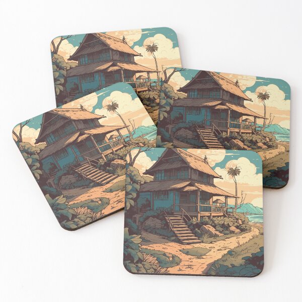 Item preview, Thatched house designed and sold by KMSpace.