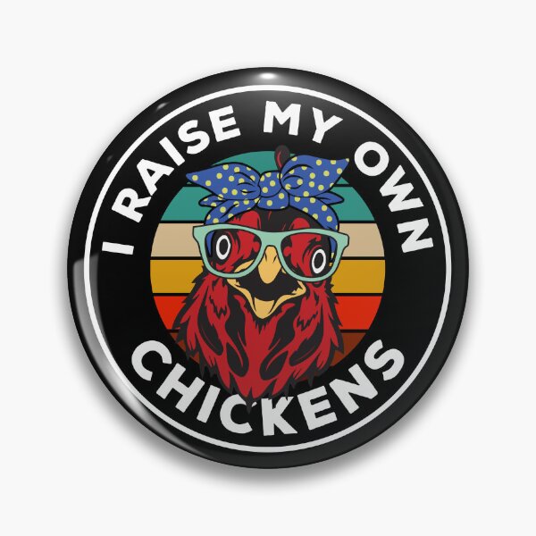 Item preview, I Raise My Own Chickens Funny Chicken Farmer Men Women Vintage designed and sold by Designer-Girl.