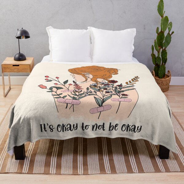 Item preview, It's Okay to Not be Okay (Affirmation) designed and sold by Hope London.