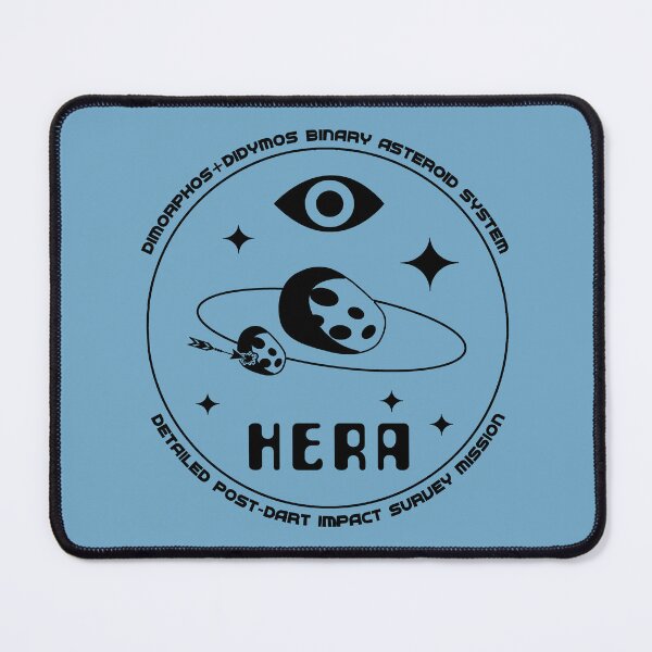 Item preview, ESA HERA mission logo (black) designed and sold by SolidEarthArt.