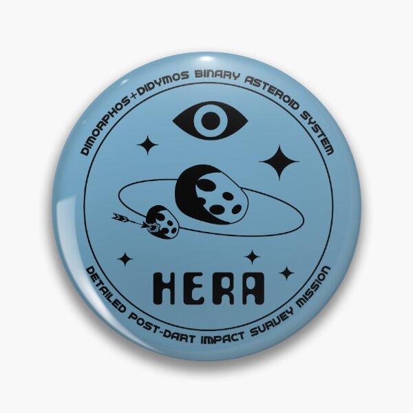 Item preview, ESA HERA mission logo (black) designed and sold by SolidEarthArt.