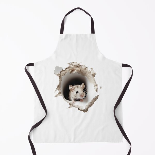 Item preview, Mouse Hole - Wall Decoration - Funny Mouse Shirt - Sticker designed and sold by ArtusFantasia.