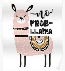 No Prob-Llama Poster