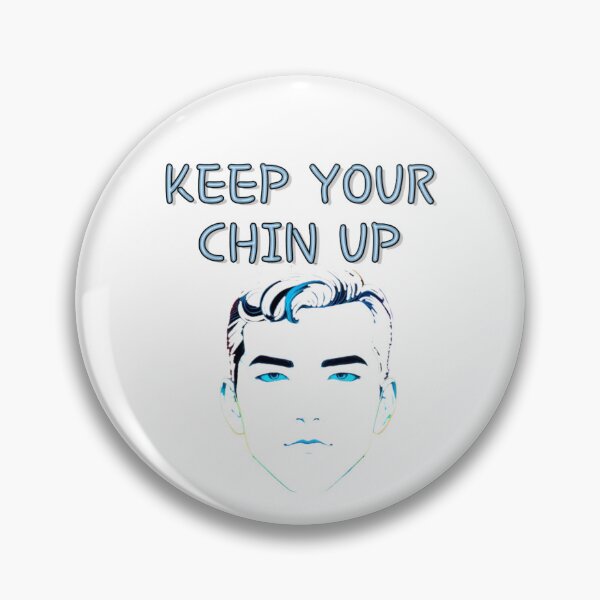 Item preview, Keep Your Chin Up - Motivational Design  designed and sold by DreamingAwake1.