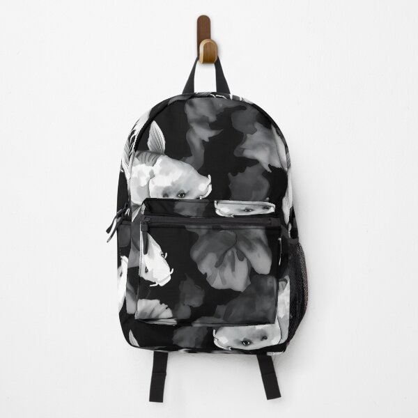 Item preview, Koi fish pattern, black and white designed and sold by Kenneth Heiss.