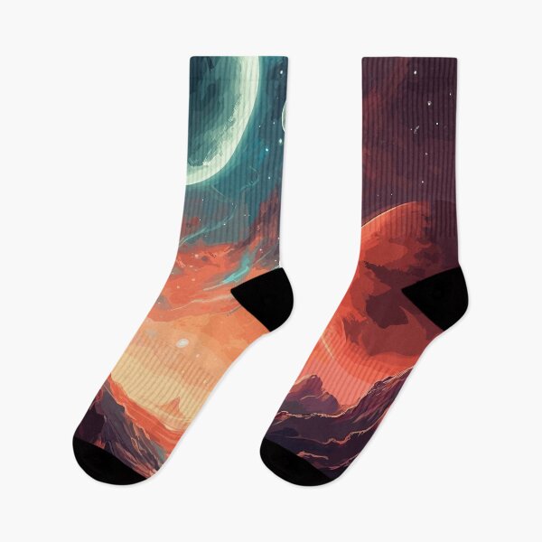 Item preview, Two planets in the sky designed and sold by KMSpace.