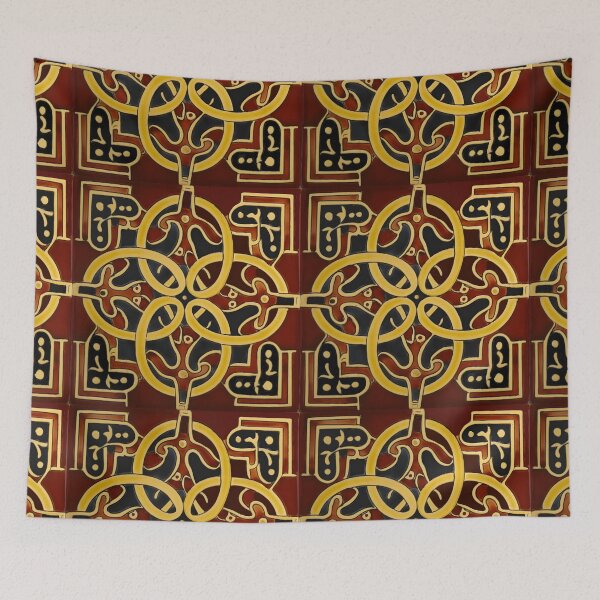 Item preview, Ai Designed - Anglo Saxon Style  Art Pattern designed and sold by Inspire-me-CYK.