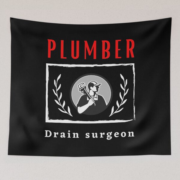 Item preview, Plumber Drain Surgeon funny motivational design designed and sold by DigitalMagShop.