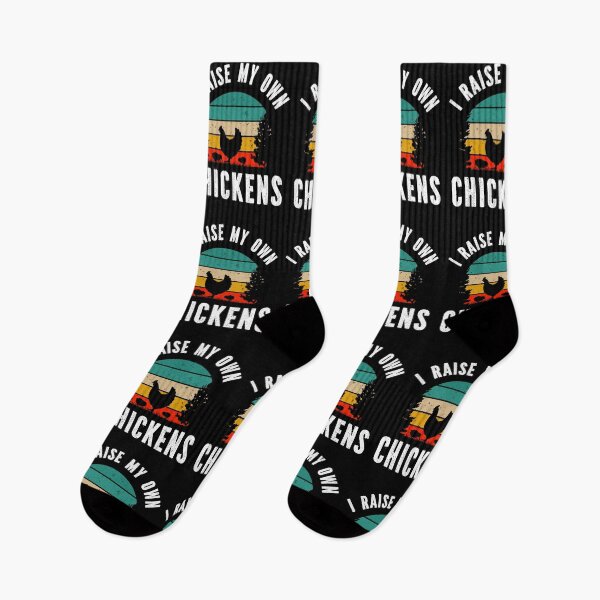 Item preview, I Raise My Own Chickens Funny Chicken Farmer Men Women Vintage designed and sold by Designer-Girl.