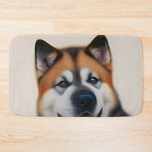 Item preview, Cute Akita puppy, charcoal drawing, Ai Generated Art  designed and sold by ACC .