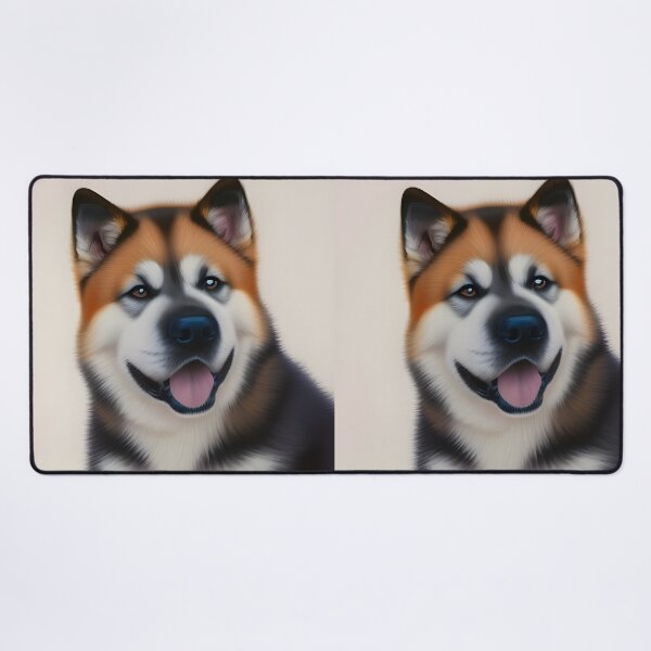 Item preview, Cute Akita puppy, charcoal drawing, Ai Generated Art  designed and sold by ACC .