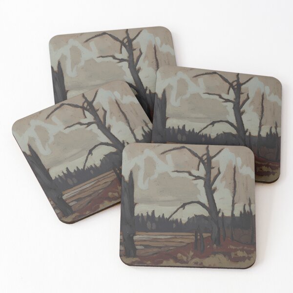 Item preview, Algoma Sketch LXXXIV by Lawren Harris designed and sold by TheRedVineyard.