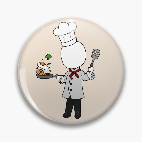 Item preview, creepypasta chef slenderman chibi designed and sold by EveryCuteThings.