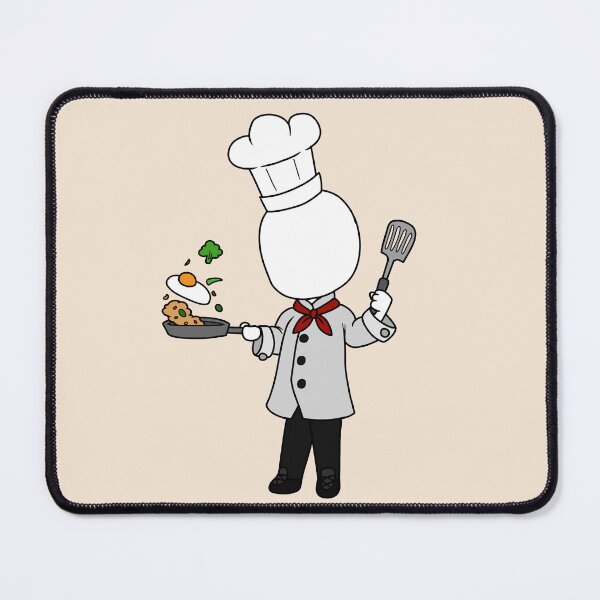 Item preview, creepypasta chef slenderman chibi designed and sold by EveryCuteThings.