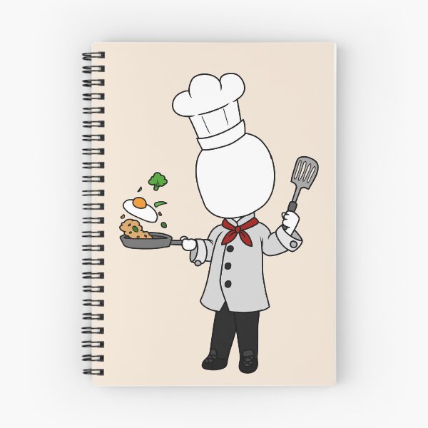 Item preview, creepypasta chef slenderman chibi designed and sold by EveryCuteThings.