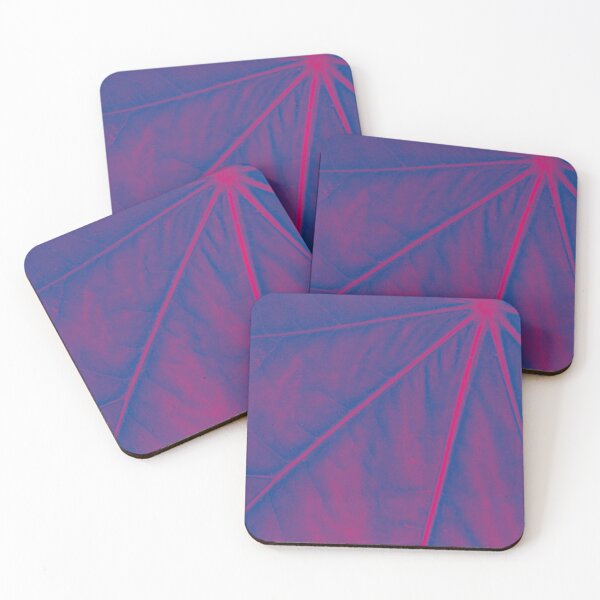 Item preview, Leaf Venation Effects Purple Pink Nature Lovers designed and sold by eddiebarronshop.