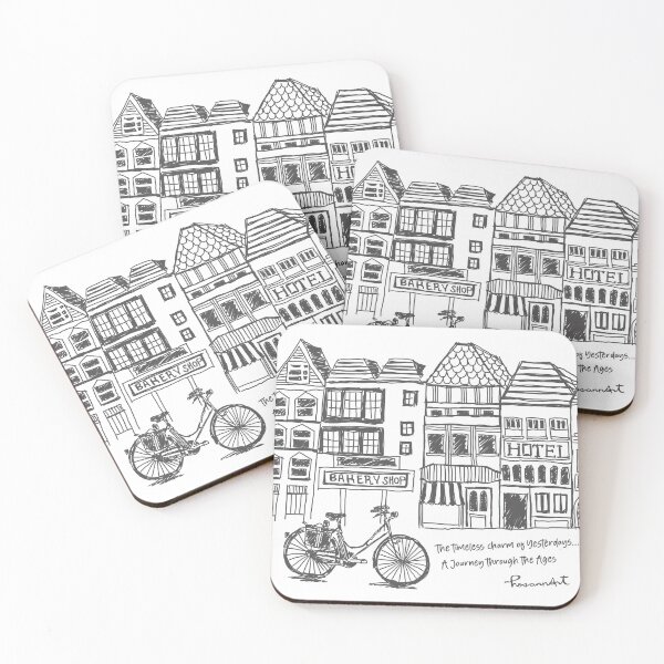 Item preview, Bicycle Ride Through Yesteryear designed and sold by hosannart.