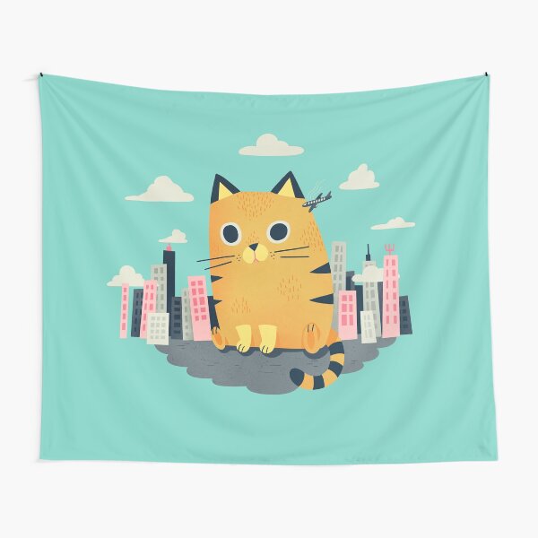 Catzilla Tapestry