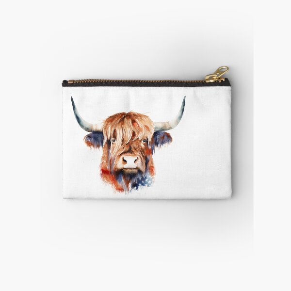 Item preview, Patriotic highland cow designed and sold by hjstudioo.