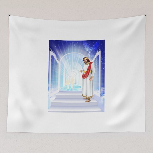 Item preview, Jesus Welcoming You - digital Artwork designed and sold by SamFunPics.