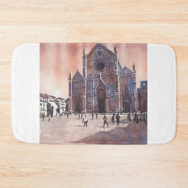 Item preview, Painting of Florence, Italy church at sunset.  designed and sold by rfoxphoto.