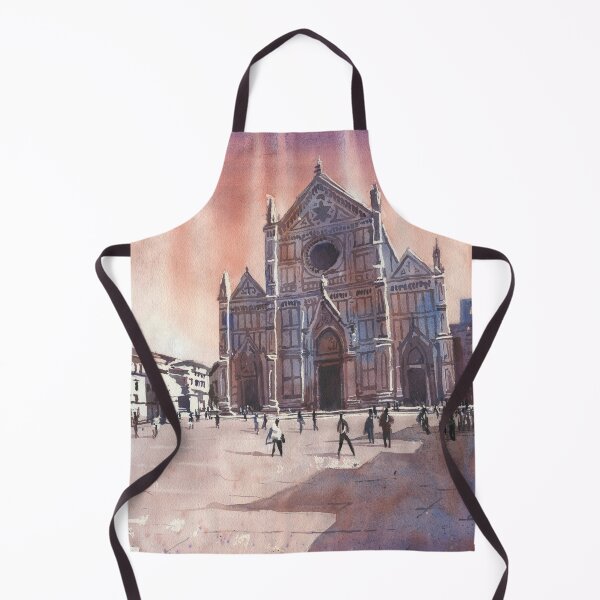 Item preview, Painting of Florence, Italy church at sunset. designed and sold by rfoxphoto.