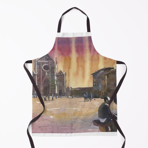 Item preview, Painting of Florence, Italy church at sunset. designed and sold by rfoxphoto.