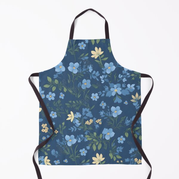 Item preview, Beautiful blue flower pattern tile designed and sold by Kenneth Heiss.