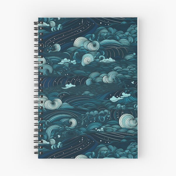Item preview, Wild Nightly Waves designed and sold by heringa.
