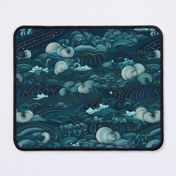 Item preview, Wild Nightly Waves designed and sold by heringa.