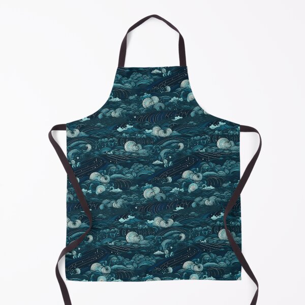 Item preview, Wild Nightly Waves designed and sold by heringa.