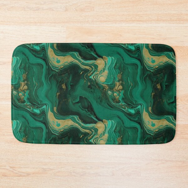 Item preview, Green and turqouise seamless abstract pattern, acrylic background designed and sold by SvarunPogani.
