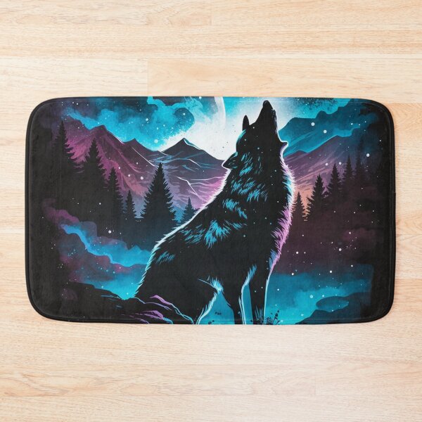 Item preview, howling wolf designed and sold by MichalC.
