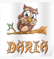 Daria Owl Poster