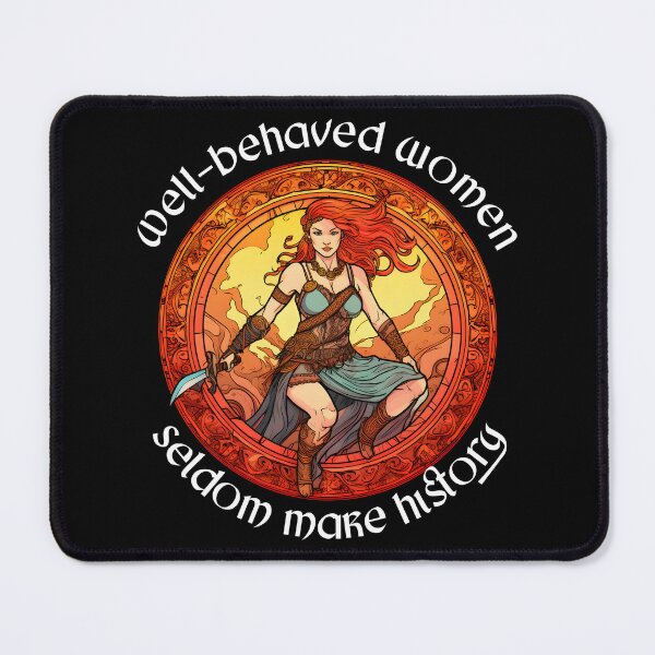 Item preview, Boudicca Boudica boadicea Well-behaved Women Seldom Make History Celtic Iceni designed and sold by JokeGysen.