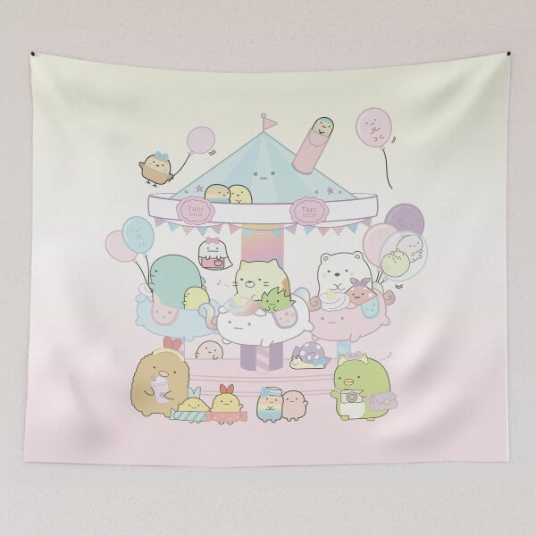 Item preview, Japanese Characters at a fun fair (Sumikko) designed and sold by CharleeGraphics.