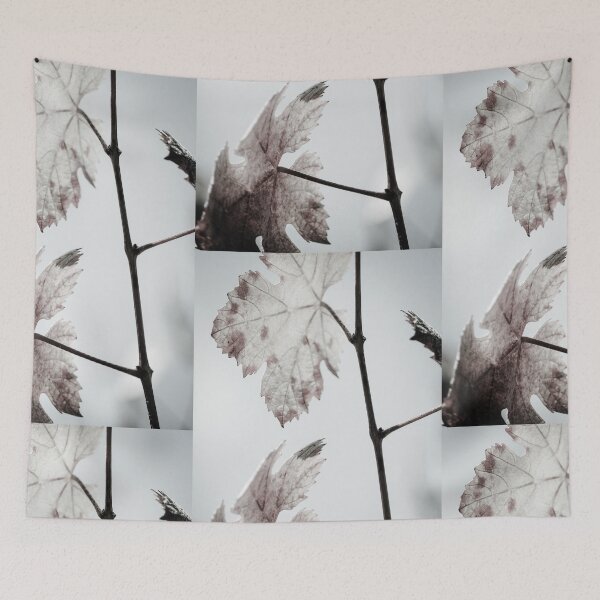 Item preview, Leafy Minimal Black and White Vertical designed and sold by eddiebarronshop.