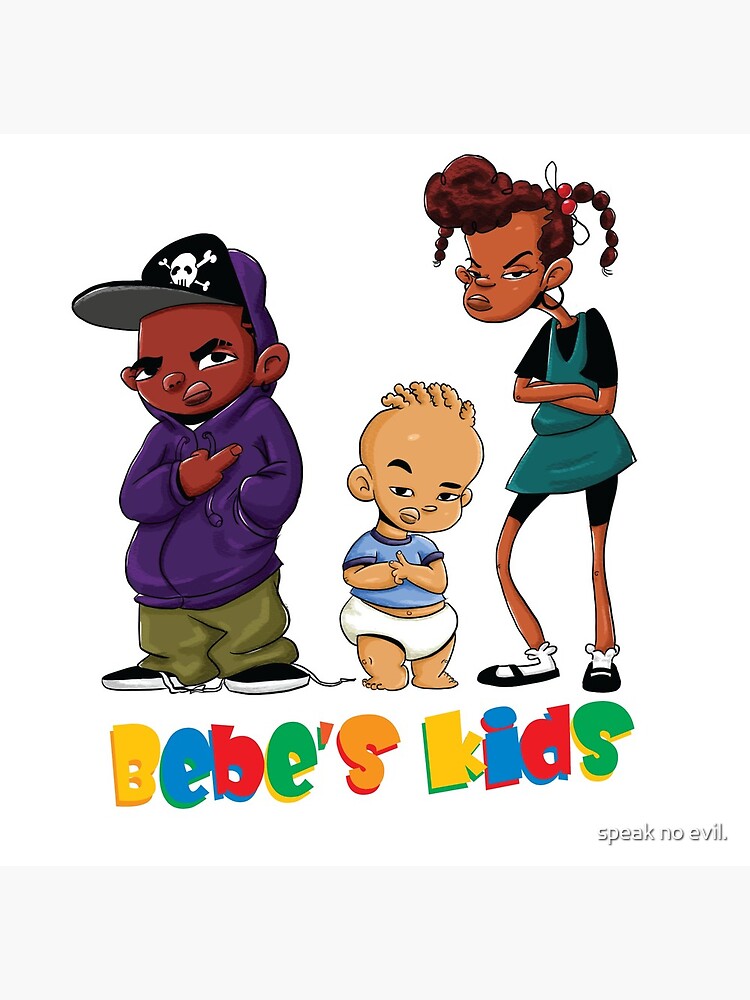 Speak No Evil Bebe S Kids Khalil Peewee Lashawn Greeting Card By Vetch Redbubble