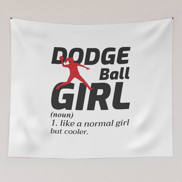 Item preview, Dodgeball Girl Player Coach Team Sports Funny designed and sold by TastefulTees.