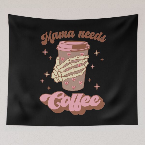 Item preview, Copy of Mama Needs Coffee - Funny Retro designed and sold by printify.