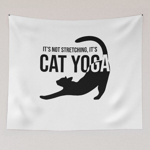 Item preview, Cat Yoga T Shirt for Women, Zen Cat Yoga Shirt for Cat Lovers, Namaste Yogin Cat TShirt for Animal Lovers, Pet Yoga Tee, Trendy Yoga Dog Top T-Shirt designed and sold by CanOpnrsNation.