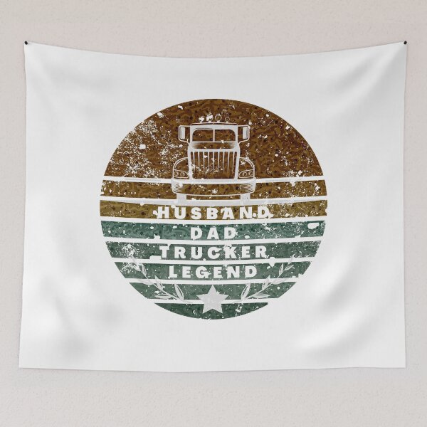 Item preview, Husband Dad Trucker Legend For Dad To Day fathers day gifts designed and sold by VectorPower.