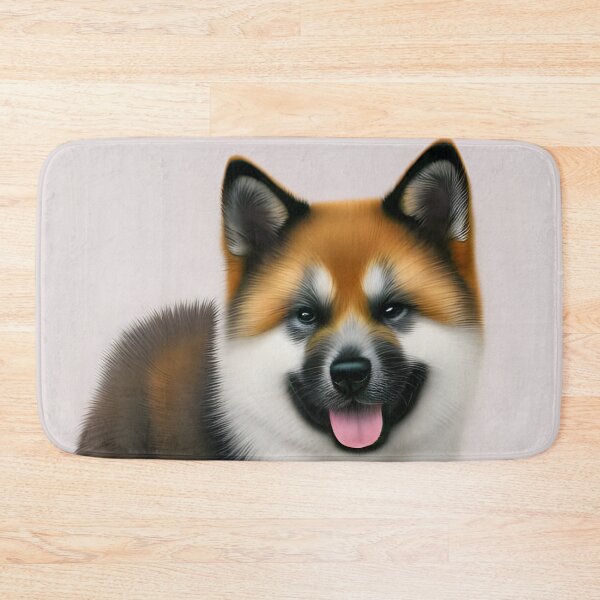 Item preview, Cute Akita puppy, charcoal drawing, Ai Generated Art  designed and sold by ACC .
