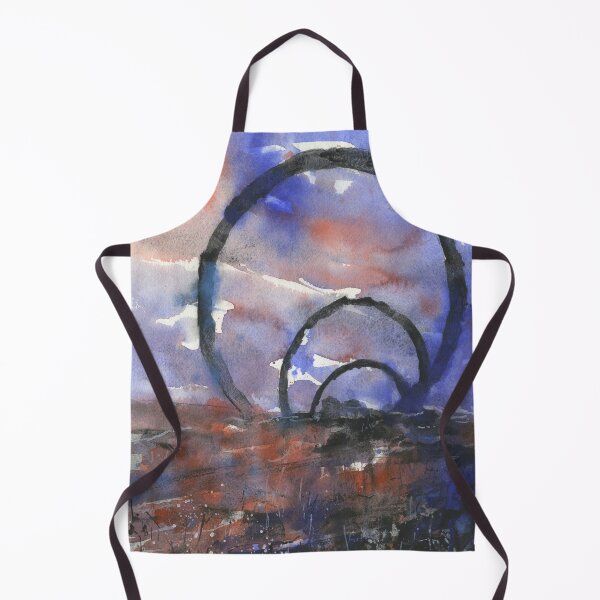 Item preview, Colorful watercolor painting statue at the North Carolina Museum of Art (NCMA) designed and sold by rfoxphoto.