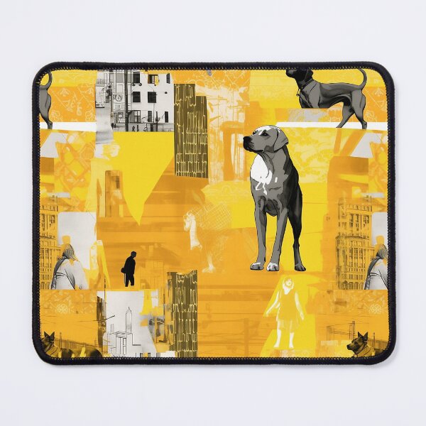 Item preview, Big City Dog Walker Pop Art designed and sold by heringa.
