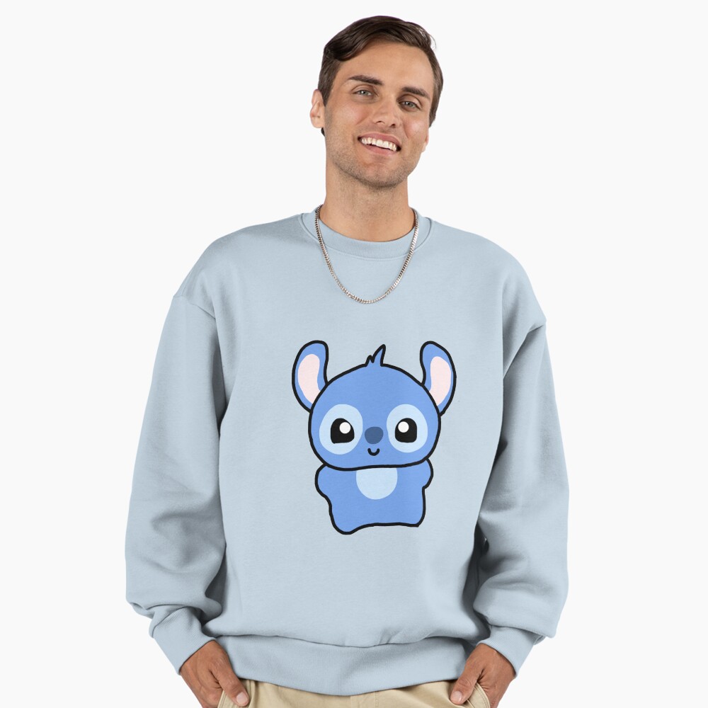 A cute little stitch cartoon Sticker