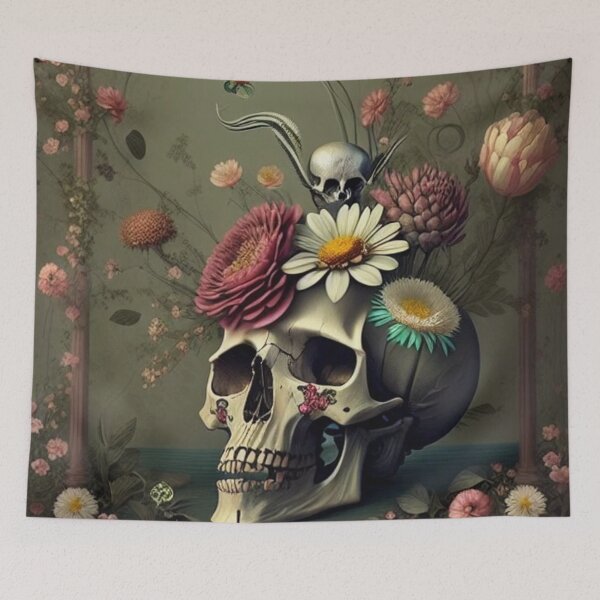Item preview, The Skull Knows Sorrow designed and sold by BiancaDPetals.