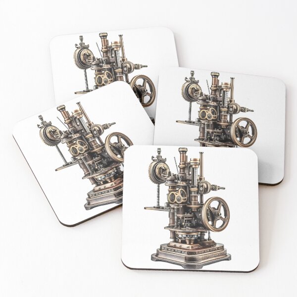 Item preview, Steamdrill: The Retro-Futuristic Marvel designed and sold by kennyferg.