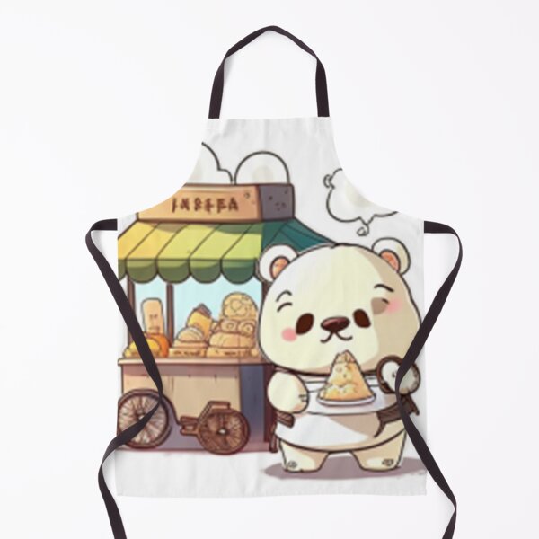 Item preview, Bear and its dessert cart designed and sold by 安 娜.